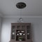 Ekena Millwork Baltimore PVC Ceiling Medallion (Canopies up to 7 3/4"), 22"OD x 3 1/2"ID x 1"P, Metallic Charcoal CMP22BACCH - alternate 9